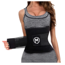 MERMAID'S MYSTERY Waist Trimmer for Women and Men - Sweat Bands for Stomach - Sweat Belt for High-Intensity Training Workouts,L