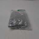 ChrisDowa Blackout Curtains 48 inches Long for Bedroom - 2 Panels Set Grommet Thermal Insulated Room Darkening Curtains for Living Room (Light Grey, 42 x 48 Inch)