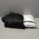 Deconovo Total Blackout Curtains Grommet Thermal Insulated Room Darkening Microfiber Lined Window Curtains 52W x 72L inch Greyish White 2 Panels