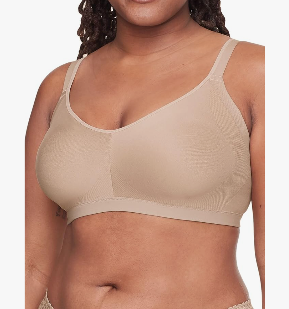 Warner's Women's Easy Does It® Underarm-Smoothing With Seamless Stretch Wireless Lightly Lined Comfort Bra, L