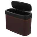 Car Trash Can Lid Auto Garbage Bin for Trash Portable Storage Bin Modern Design