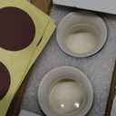 Haillai 2 Pack Match Holder with 6 Pcs Strikers, Handmade Ceramic Match Box for All Matches, Cute Home Decor Match Jar with Striker for Candle, Fireplace, Parlor. (Sold Without Matches) (Black)