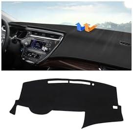 Autorder Dashboard Cover Mat for Toyota Avalon 2013-2018 Accessories Dash Cover Upgrade Flannel Dash Mat Sunshade Glare UV Rays Protector