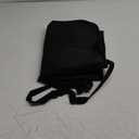 Dog Car Seat Cover, 600D Heavy Durable Dog Seat Cover for Back Seat, 100% Waterproof Scratch Proof Nonslip Dog Hammock for Car with Side Flap, Pet Back Seat Covers for Car with Seatbelt Black (Standard (53.9*57.9 ))