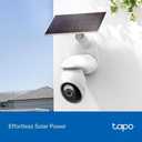 Tapo 4K Outdoor Pan/Tilt Wireless Security Camera - Battery with Solar Charging, 360 Motion Track, 24/7 Capture, Person/Vehicle Detection, Subscription-Free Local Storage or Optional Cloud, C660 KIT