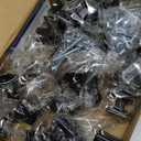 Ravinte 30 Pack Matte Black Square Kitchen Cabinet Knobs,Zinc Solid Drawer Pulls,Farmouse Cabinet Handles for Cupboard, Dresser, Closet and Bathroom, Modern Cabinet Hardware for Cabinets