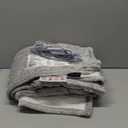 Westinghouse Heated Throw Blanket, Soft Flannel Sherpa Electric Throw with 6 Heating Levels & 2-10 Hours Auto Shut Off, Fast Heating & ETL Certification, Machine Washable, 50x60 Inch, Light Grey