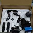 YESHMA EFI Fuel Pressure Regulator Kit 0-100psi with Gauge 6AN Fuel Line Fitting Universal Adjustable Aluminum (Black)