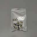 BESTonZON Shower Door Wheels Replacement Kit 6 Pack 0.98X0.54X1.26 Inch Bathroom Pulley for Sliding Glass Shower Door Hardware