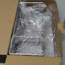 HapiRm Sink Caddy Sponge Holder - Kitchen Sink Organizer with Instant Drying Stone and Brush Holder, Stainless Steel Sponge Caddy for Kitchen Countertop - Brushed Nickel