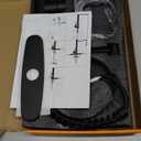 Durable Kitchen Sink Faucet with Sprayer, Compatible with 1 Hole or 3 Hole, 360° Rotatable Pull Out Kitchen Sink Faucets Single Handle Spring Kitchen Faucet Matte Black