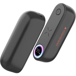Hand Warmers Rechargeable 2 Pack, 6000mAh Magnetic Electric Hand Warmer with LED Display, Max 140, 16Hrs Long Lasting, Golf Accessories, Camping Essentials, Gifts for Men, Women, Camping, Hunting