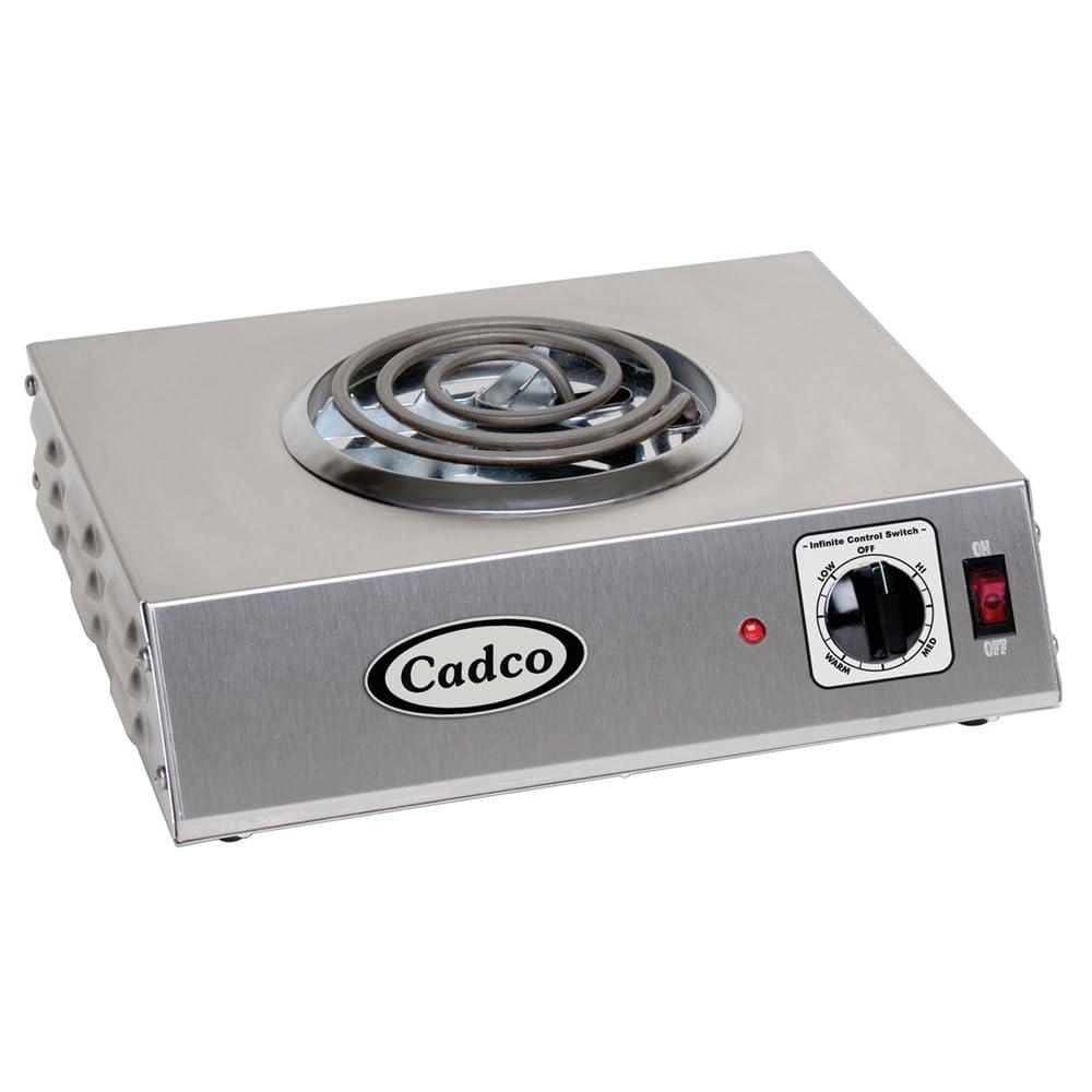 14" Electric Hotplate w/ (1) Burner & Infinite Controls, 120v