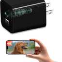 XXAXX 4K Ultra HD WiFi Camera, Stream to Phone, Motion Detection, SD Card Slot, Phone App, Video-Only