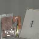 1200Pcs Ear Seeds Acupuncture Kit, Auricular Sticker Kit with Ears Seed, Acupuncture Pen, Acupressure Ear Chart, Tweezers