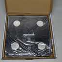 Scale for Body Weight and Fat Percentage, RunSTAR Digital Accurate Bathroom Smart Scale with Large Display, FSA&HSA Eligible 13 Body Composition Analyzer Sync App (Black)