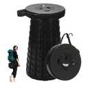 18-inch Heavy Duty Collapsible Stool - 800 lbs Capacity, 2.6 lbs Lightweight Portable Folding Stool for Camping, Travel, Music Festivals and Other Outdoor Events