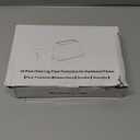 24PCS Rectangle Chair Leg Floor Protectors with Felt, Small Silicone Chair Leg Caps for Hardwood Floors, Black Outdoor Patio Flooring Protectors, Anti-scratch, Fit Length 1.3"-1.65", Width 0.63"-0.87"