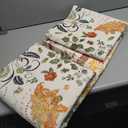 Washable Rugs 5x7 Vintage Floral Area Rug - Boho Floral Carpet for Living Room Bedroom Dining Room Kids Playroom Home Decor Non Slip Carpet - Brown (Multi 35)