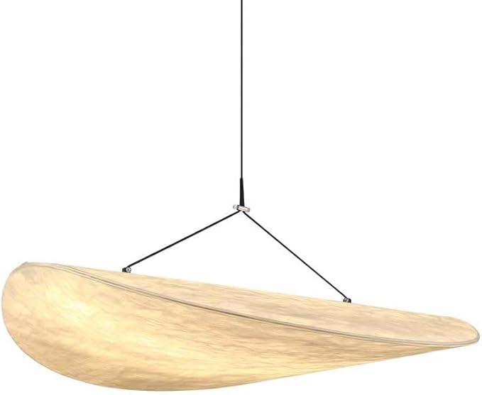 Chandelier Japanese Adjustable Height Hanging Lighting Fixture for Bedroom, Kitchen, Island, Living Dining Room Bar Hallway
