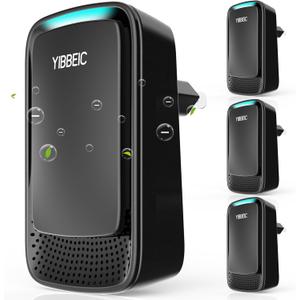 Air Purifier Plug In 4 Pack,Air Ionizer Purifier For Home Plug In,Forest Air Maker,Portable Negative Ion Generator,Ionic Air Freshener For Pet Odor,Kitchen Odor,Dust,Smoke Smell