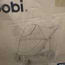 Petbobi Dog Stroller for Large & Medium Dogs - Easy Fold Dual Entry Pet Stroller with One-Foot Brake, All Terrain Wagon Cart with Air Mesh, Ideal for Large Senior Pets up to 80 lbs, Black