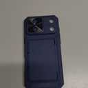 for iPhone 17 Pro Max Case Wallet with Card Holder (4-5 Cards), Slide Camera Cover, Military Grade Drop Shockproof, Heavy Duty Rugged Women Men Phone Case for iPhone 17 Promax 6.9" 2025, Blue