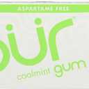 PUR 100% Xylitol Chewing Gum, Coolmint, Sugar-Free + Aspartame Free, Vegan + non GMO, 9 Count (Pack of 12) (EXP 11/12/26)