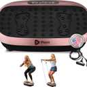 Lifepro HexaPlate Lite Vibration Plate Exercise Machine with Magnetic Acupoints - Full Body Vibration Platform for Beginners and Recovery - Lymphatic Drainage Massager for Muscle Toning and Fitness