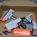 NERF N-Strike Elite Retaliator Blaster, Stock, Grip, Barrel, 12-Clip, 12 Darts, Outdoor Toys for Kids 8+, Frustration-free Packaging
