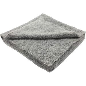 FEYNLAB Plush 370 Microfiber Towel | Ultra-Soft, Absorbent, Lint, Scratch-Free Microfiber Cleaning Cloth for Detailing | Quick Drying, Durable, Premium Korean Microfiber Towels for Cars, Home & More, Grey 