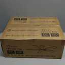 Ceiling Fans with Lights, 52 Inch Low Profile Ceiling Fan with Light and Remote Control, Flush Mount, Reversible, 3CCT, Dimmable LED, Quiet, Black Ceiling Fan for Bedroom, Living Room