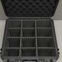 Graded Card Case Storage Box: Trading Card Storage Box with 9 Dividers for PSA BGS SGC Top Loaders Sports Cards, Waterproof Hard Slab Case for Baseball Football Basketball Magnetic Cards (Holds 600+)