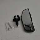 UTV Rear View Mirror, HD SXS UTV Center Mirror with Aluminum Clamp fits 1.5"-2.0" Roll Cage Mount, Compatible with Polaris RZR, Maverick Can Am X3, Pioneer, Talon, Kawasaki, CFMOTO, Yamaha