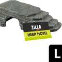 Zilla Herp Hotel, Naturalistic Hide and Basking-Platform for Leopard Geckos, Bearded Dragons, Anoles, Large