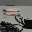 Curling Iron Wand, 3 in 1 Curling Wand Set with Ceramic Barrel for Long/Medium Hair, 0.35"-1.25" Interchangeable Hair Curler Wand, Dual Voltage, Includes Glove & Clips (Gold)