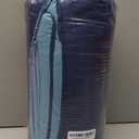 Amazon Basics Soft Reversible Lightweight Microfiber Comforter, Washable, Warm All-Season Blanket, Full/Queen, Navy/Sky Blue