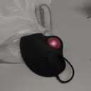 Nulea M509 Trackball Mouse Wired, Ergonomic Design, Easy Thumb Control, Precise & Smooth Tracking, 2-in-1 Interface (Type A &Type C), Compatible for PC, Laptop, Mac, Windows(Pink)