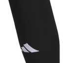 Adidas Copa Soccer (2-Pack) – Pre-Cut Sock Sleeves for Men, Women & Kids, Fits Over Shin Guards, Black/ White, One Size