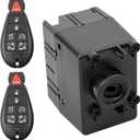 68105738AF Wireless Ignition Module Switch with Key Fob Compatible with 2011-2014 Dodge Challenger Durango Grand Caravan C/V Ram 1500 2500 3500 4500 5500 Jeep Grand Cherokee, Chrysler Town & Country