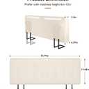 Full Headboard Only, Memory Foam Bed Headboard,No Assembly Required