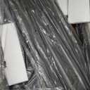 Dining Table for 6-8, 63" Large Kitchen Table, Industrial Dining Room Table, Wooden Rectangular Table with Adjustable Feet, for Dinner, Kitchen, Walnut and Black CZ03BH