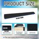 2PCS 2" X 4" X 4' Boat Trailer Bunk Boards, Carpeted Boat Trailer Bunks with Soft Carpet & Marine Grade Lumbed, Boat Trailer Guides Protect Boat During Towing, Black