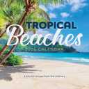 3 x TF Publishing 2026 Tropical Beaches Wall Calendar - Large Grids for Appointments and Scheduling - Vertical Monthly Wall Calendar 2026 w/Premium Gloss Paper for Home and Office Organization - 12x12in, (Mix)