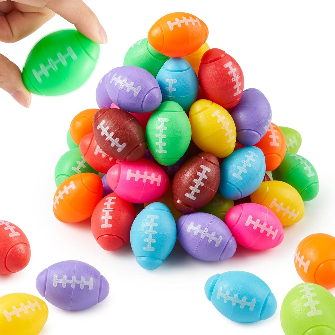 JOYIN 36 Pack Football Fidget Spinners for Kids, Football Party Favors, Fidget Toys Bulk, Stress Balls, Goodie Bag Stuffers for Birthday Party Valentine, Treasure Box for Classroom