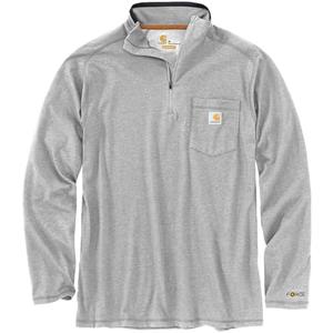 Carhartt Men's 104255 Force® Relaxed Fit Quarter Zip Pocket T-Shirt L