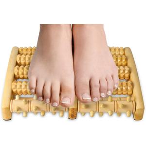 MEDca Pressure Point Therapy Massager - X-Large Dual Foot Massager Roller Feet, Arch and Heel Pain, Plantar Fasciitis Relief, Improve Circulation and Acupressure