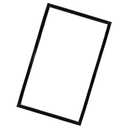 810803 Seal Door Gasket Refrigerator Door Gasket 25-3/4" x 54-1/8" Compatible with True GDM-49/T-49 Refrigerator Reach-in Freezer