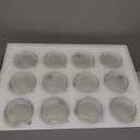 13 OZ Red&White Wine Glasses,Clear Water Goblets Set of 12,Multi-purpose Water Goblet Glasses Dessert Port Short Stemmed Drinking Glass for Party,Wedding,Home Bar