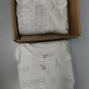 2-Pack Organic Baby Sleep Sacks, 100% Cotton - Soft & Breathable 0.5TOG Baby Wearable Blanket,Toddler Sleeping Sack 6-18 months,Easy to Wear Transitional Swaddles for Newborns,Infants (Bumble Bear, M)